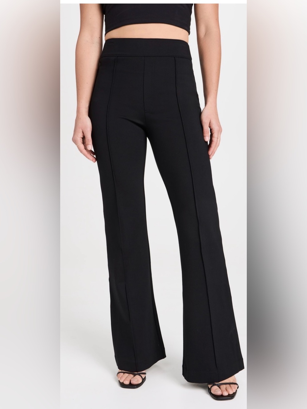 SPANXsupersmooth® PerfectFit Black 
Ponte Flare Pant Size Large